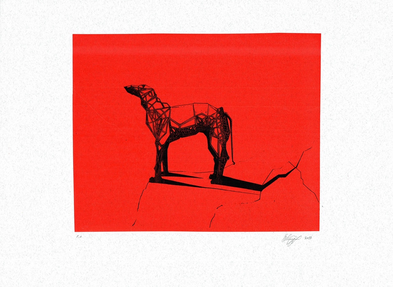 Dog
silkscreen
43x35cm