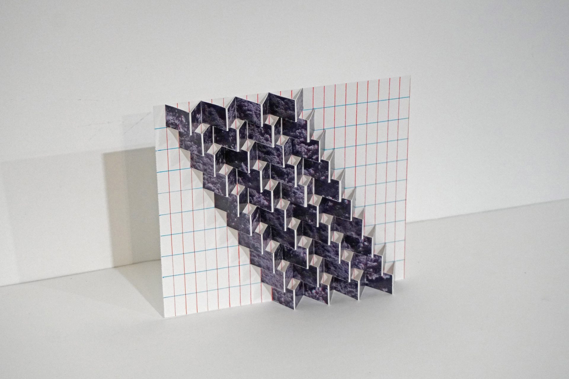 Paper model for 'The Memory Landscape'